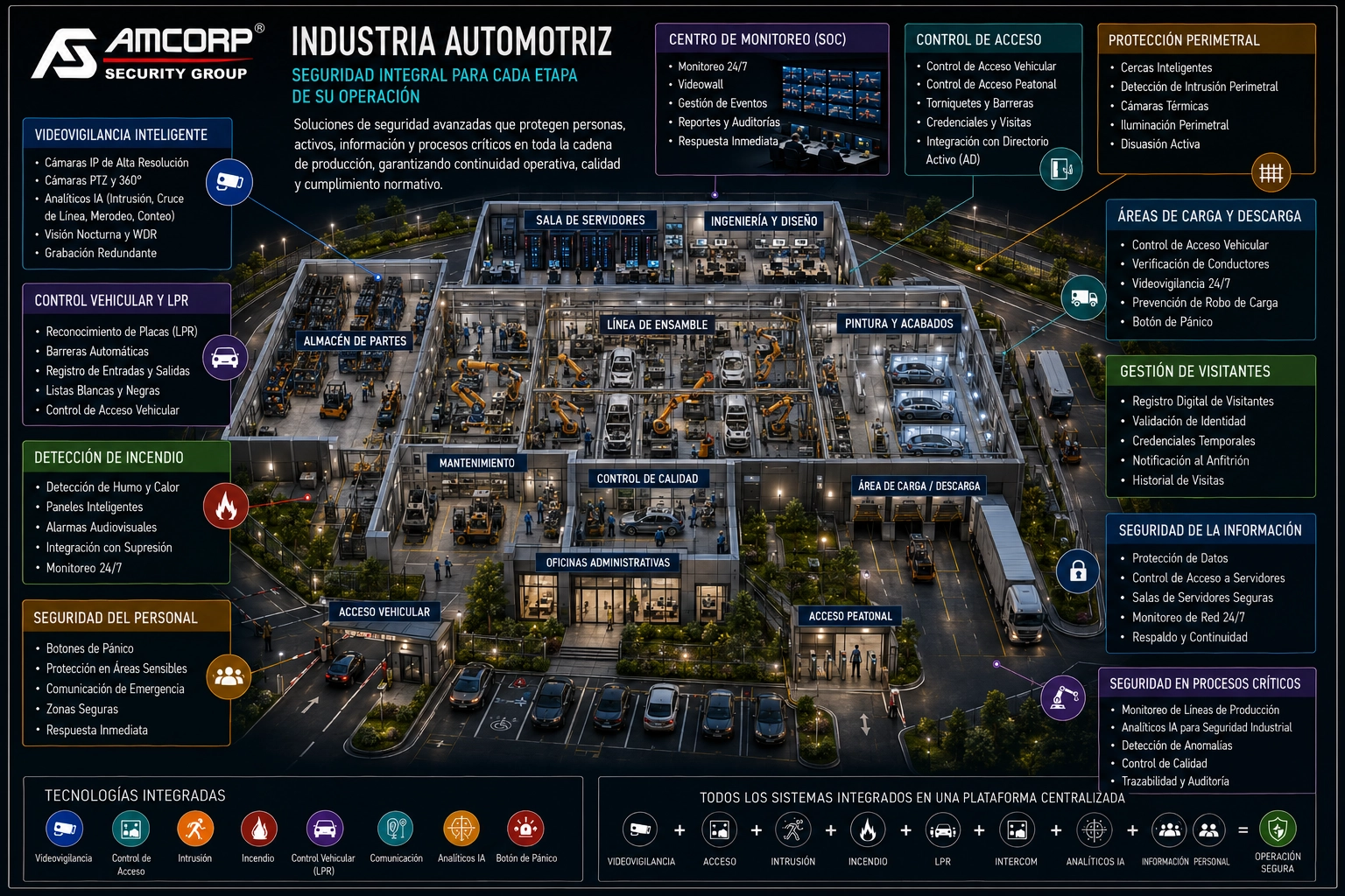 Industria Automotriz — Amcorp Security Group