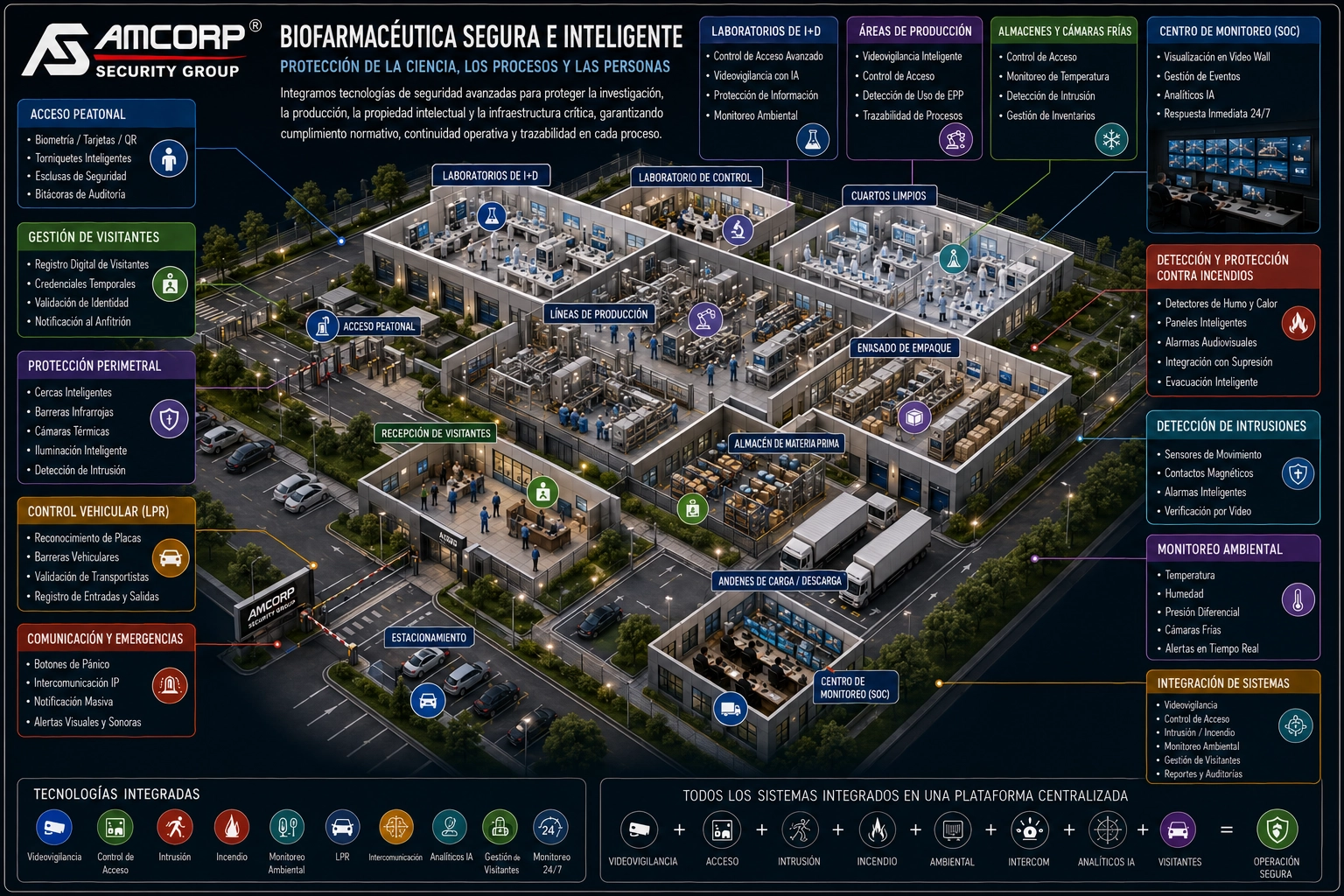 Biofarmacéutica Segura e Inteligente — Amcorp Security Group